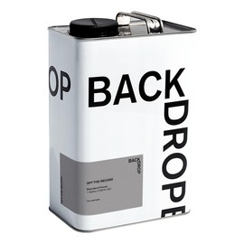 BACKDROP | Premium Exterior Paint | Standard Semi Matte, Low Sheen Finish | Self-Priming, Low VOC, Green Wise Certified | OFF THE RECORD - Cool, clean gray | 1 Gallon