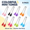 Mini Kitchen Tongs for Snacks and Food Serving – Stainless