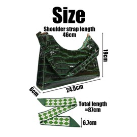 1 Piece Women'S Shoulder Bag And 1 Piece Bag Strap, Retro Shoulder Bag, Large Capacity Shoulder Bag, Clothing Accessories.