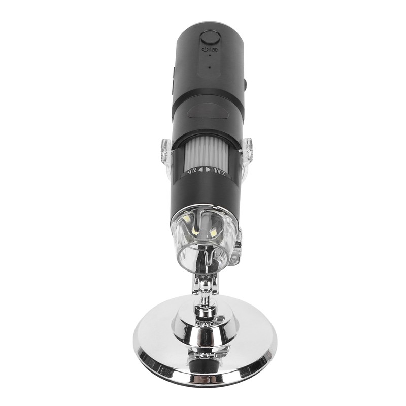 Portable Microscope USB 50X‑1000X Magnification 640x480P Resolution 360 Degree Rotatable