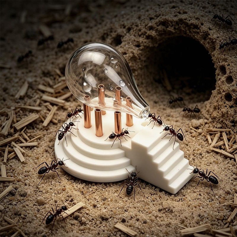 Spider Ant Water Feeder, Creative Altar Shape 3D Printed Waterer