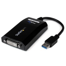 StarTech.com USB32DVIPRO USB 3 to DVI VGA External Video Card Multi Monitor Adapter