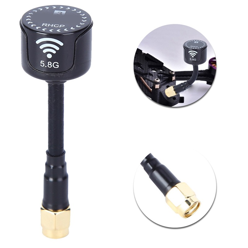 5.8Ghz 3dBi RHCP High Gain Antenna for FPV Racing Drone