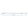 ProPlus Brake Cable 1230/1457 mm Bell Diameter 26 mm Suitable