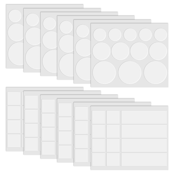 96pcs Double Sided Tape Heavy Duty Removable Strong Mounting Adhesive