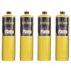 (4) 14.1 oz Bernzomatic Pre-Filled MAP-Pro Gas Torch Style Cylinder