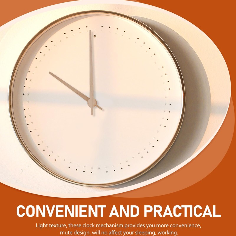 Gadpiparty 4 Sets DIY Quartz Clock Movement Replacement Kit with