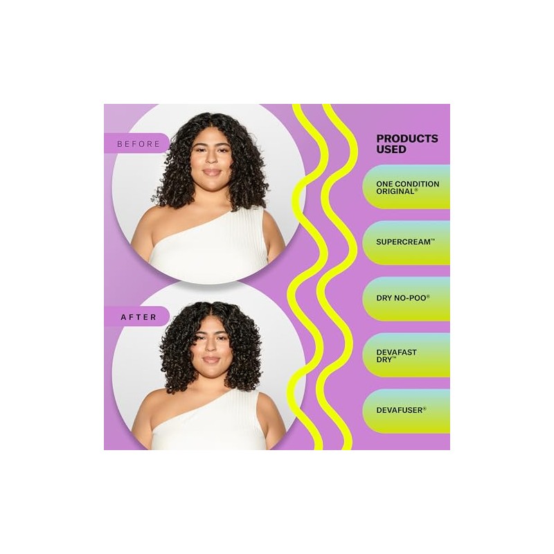 DevaCurl SuperCream Definidor hidratante ultra nutritivo, 150 ml