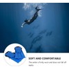 2 Pcs Adjustable Swim Fins for Kids Premium Swimming Flippers