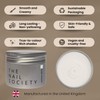The Nail Society Acrylic Powder - 56g Whitest White -