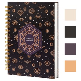 TIEFOSSI Spiral Notebook Journal - College Ruled/Line Spiral Notebook 237 x 178 mm - Spiral Notebook College Rule - Office Journal - B5 Letter Notebook for Work Study - 100gsm Thick Paper 200 Pages