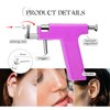 Glupez 38Pcs Ear Piercing Tool Reusable Ear Piercing Gun Kit