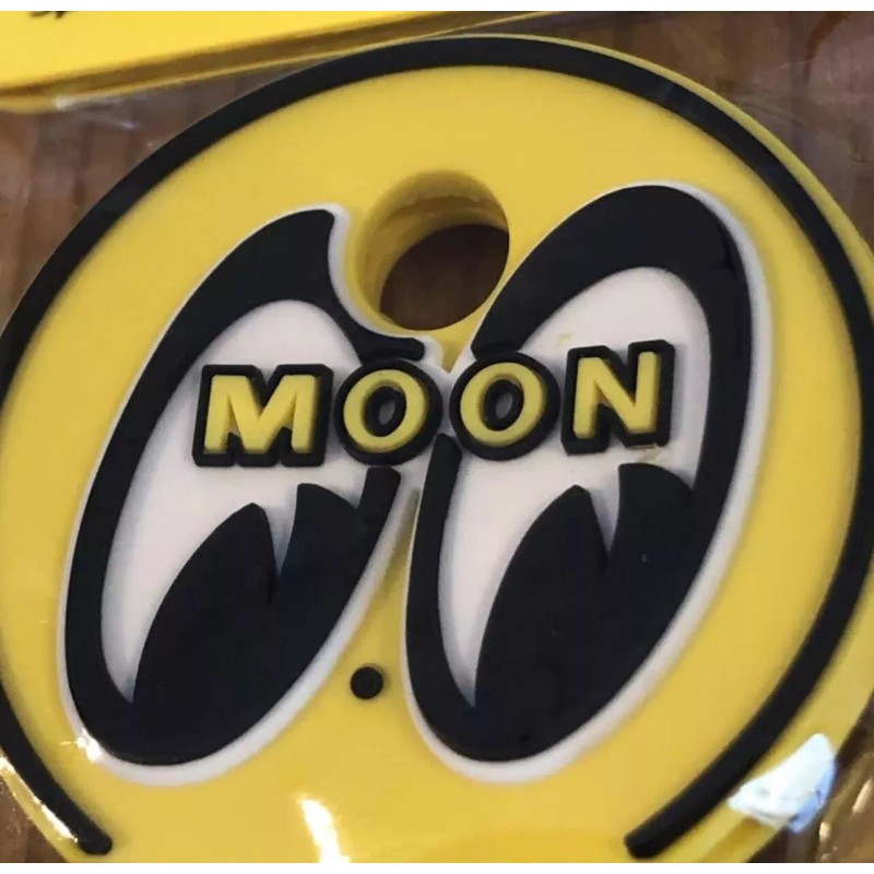 Mooneyes Area-1 Yokohama Japan: Classic Eyeball Key Topper - Yellow