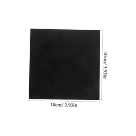 KICHOUSE 5 pcs Anodized Aluminum Plate Aluminum Sheet for DIY Crafting and Industrial Use Thick and Practical Metal Material