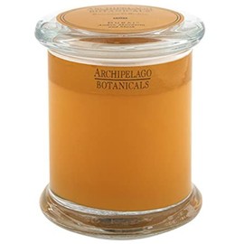 Archipelago Botanicals Dubai Glass Jar Candle, Amber, Mandarin and Musk Scent, Lead-Free Candle Wicks, Burns Approx. 60 Hours (8.6 oz)