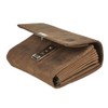 Greenburry Waiter's Wallet Set Leather Brown Antique Waiter's Set Wallet