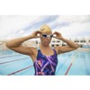 Zoggs Tiger WHBL-TBL Swimming Goggles White Blue (Smaller Fit)