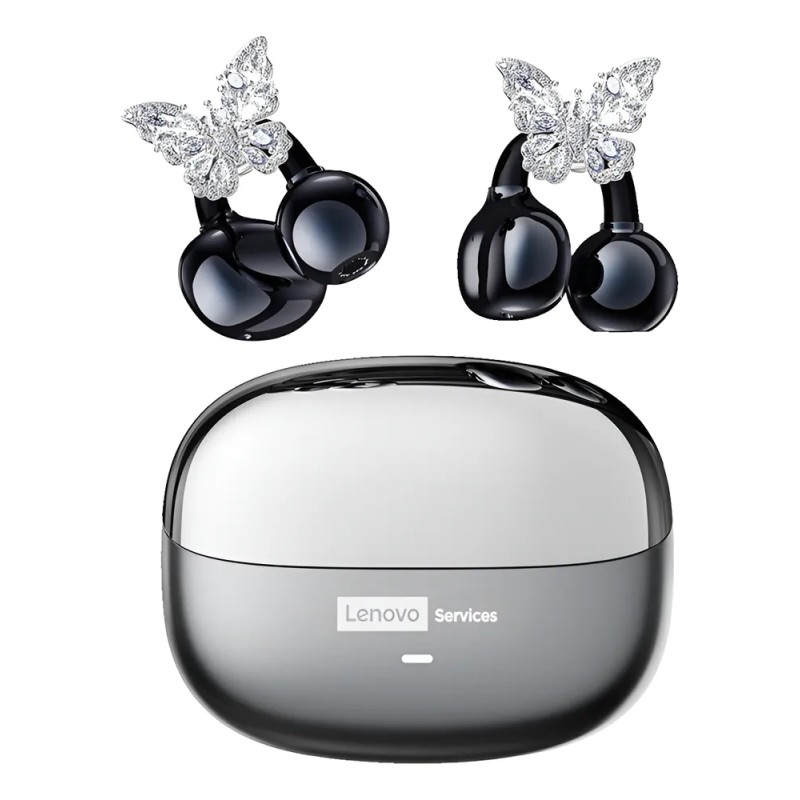 Lenovo Le302 Auriculares Bluetooth Con Pendientes Color Gris