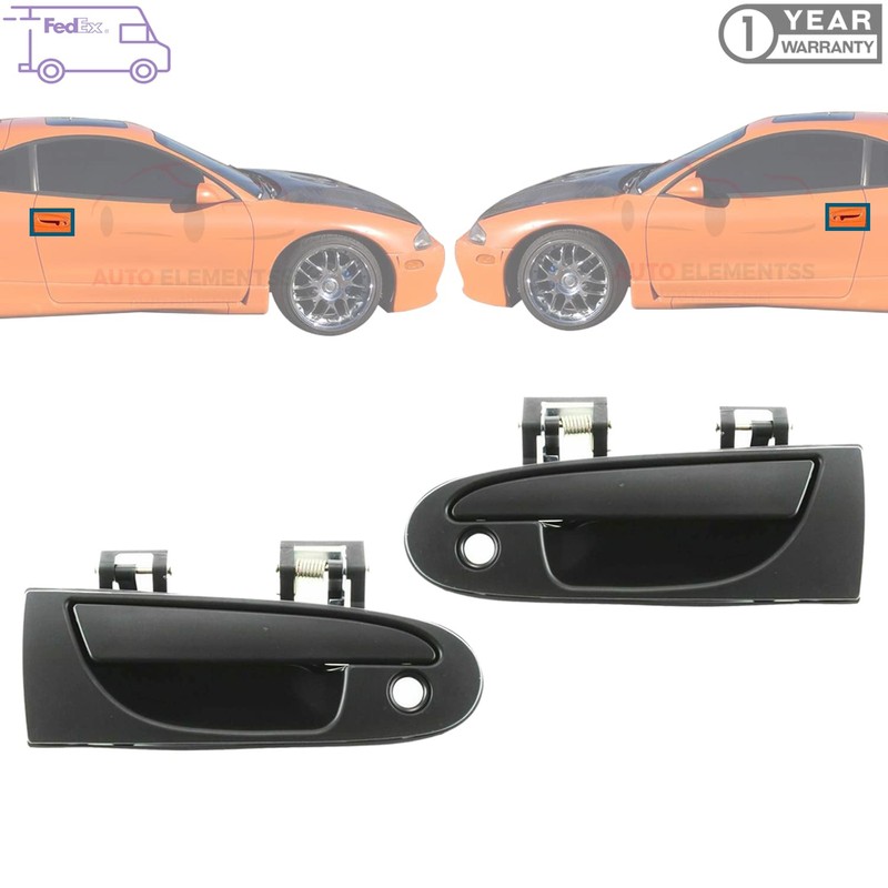 New Front Left Driver & Right Passenger Side Exterior Door
