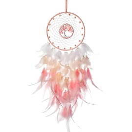 Dream Catcher, Dream Catcher Craft Set, Dream Catcher, Pink, Suitable for Girls Dream Catcher, Children, Dream Catcher, Outdoor, for Children, Cars, Bedroom, Gift Macrame