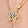Star of David Necklace Birthstone Star of David Necklace: Delicate