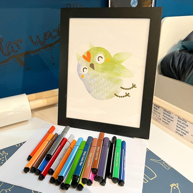 AhaGo Kids Art Frame, Changeable Display 8.5"×11" or 7"×9" with