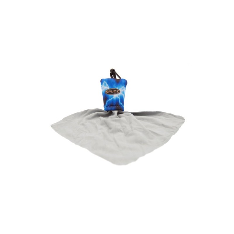 Spudz SPFD01-G4 6x6 Micro Fibre Lens Cloth In Pouch -Blue
