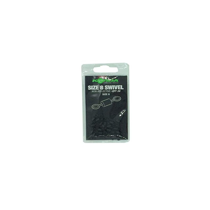 Size 8 Swivels Pack 20