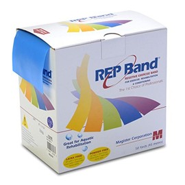 Fabrication Enterprises REP Band Twin-Pak - Latex-Free - 100 Yard (2 x 50 Yard Boxes) - Blueberry, Level 4