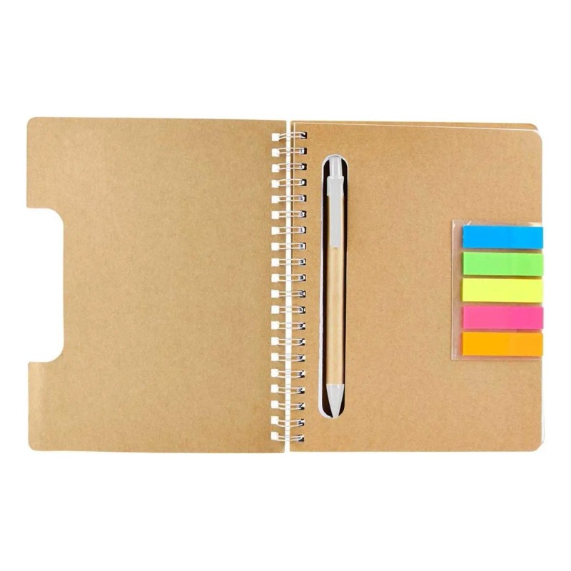 10 Piezas Libreta Ecologica Con Notas Adheribles Esquela