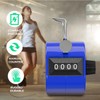 Coehaopike Clicker Counter Handheld,Tally Counter 4 Digital, Hand Counter Clicker