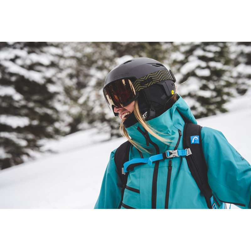 Giro Envi Spherical Womens Snow Helmet - Matte Black Limitless