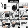 HUASION Adjustable Bike Trainning Wheels Kids Bicycle Training Wheels Kit