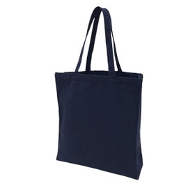 BUOGIO DISEGNO Eco Bag, Solid Color Tote Bag, Thick Canvas, Large Capacity, Commercial Use, Durable, A4 Compatible, Women's, Men's, Commuting, Shopping, Students, Business Tote, Vertical, Handbag with