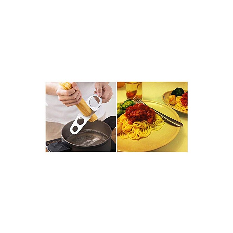 LGEGE Stainless Steel Spaghetti Measuring Tool for Spaghetti and Pasta