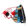 Rocker Switch Panel 8 Gang 12‑24V 5 Pin Blue Light