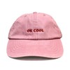 Vivian Flytrap Unisex OK Cool Washed Embroidered Dad Baseball Cap