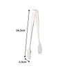 Endoshoji BTV27003 Commercial Ice Tongs, Small, Stainless Steel, Made in