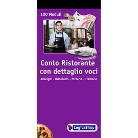 LogicaShop ® Account Block Orders Restaurant with Details Entries - Receipt Pizzeria Trattoria (5)