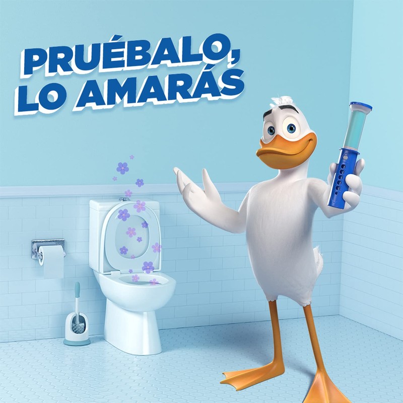 Pato Discos Activos para Inodoro, Gel Limpiador Continuo para Sanitarios,