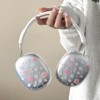 GULVQYF Earphone Cover for Airpods Max, Beautiful Transparent Shockproof Drop
