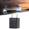 LED Flasher Relay 3 Pin Non-Polarity 12V 24V 180W Normally