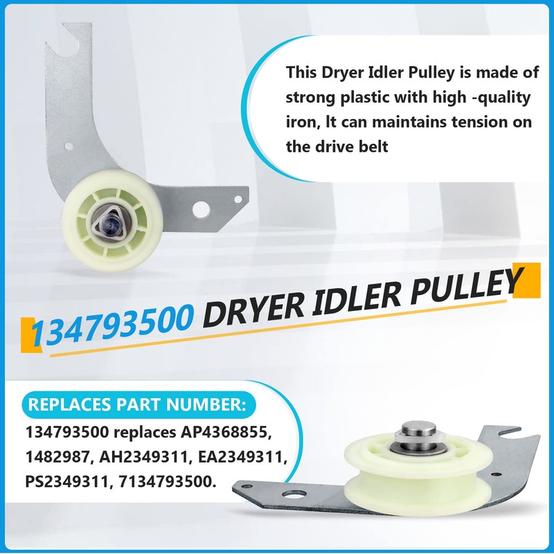 Casmer Dryer Repair Kit Compatible With electrolux Dryers Includes 137315300