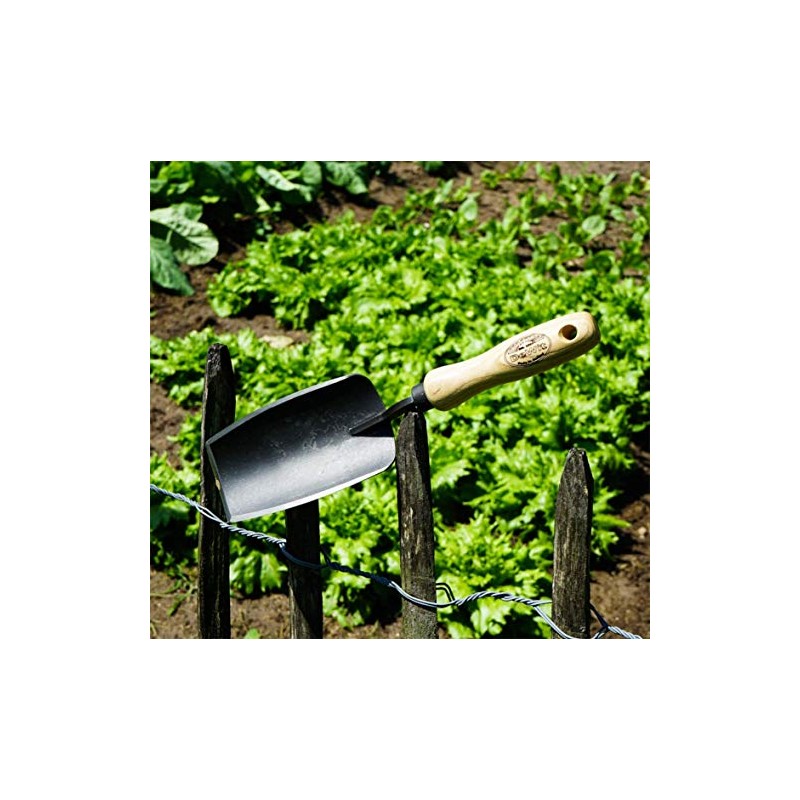 Tierra Garden - DeWit Square-Head Trowel, natural