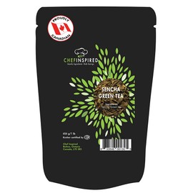 Sencha Green Tea by Chef Inspired, THÉ VERT Sencha, 1 Pound 454 Grams 200+ Servings,