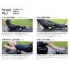 MOBOT Foam Roller Water Bottle 700ml Black MBZ-2-01