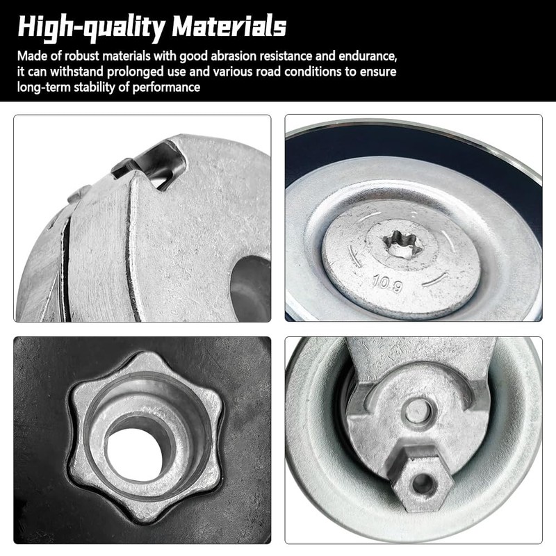 39162 Belt Tensioner Pulley and K060473 Belt Fit for Nissan
