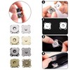 40 Sets Magnetic Snap Buttons, 14mm Plum Magnetic Snap Button,