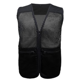 LVAD ActiveLife Vest | Breathable Design with Pockets for Batteries and Controller for HeartMate (US, Alpha, 4X-Large, Regular, Regular, Black)