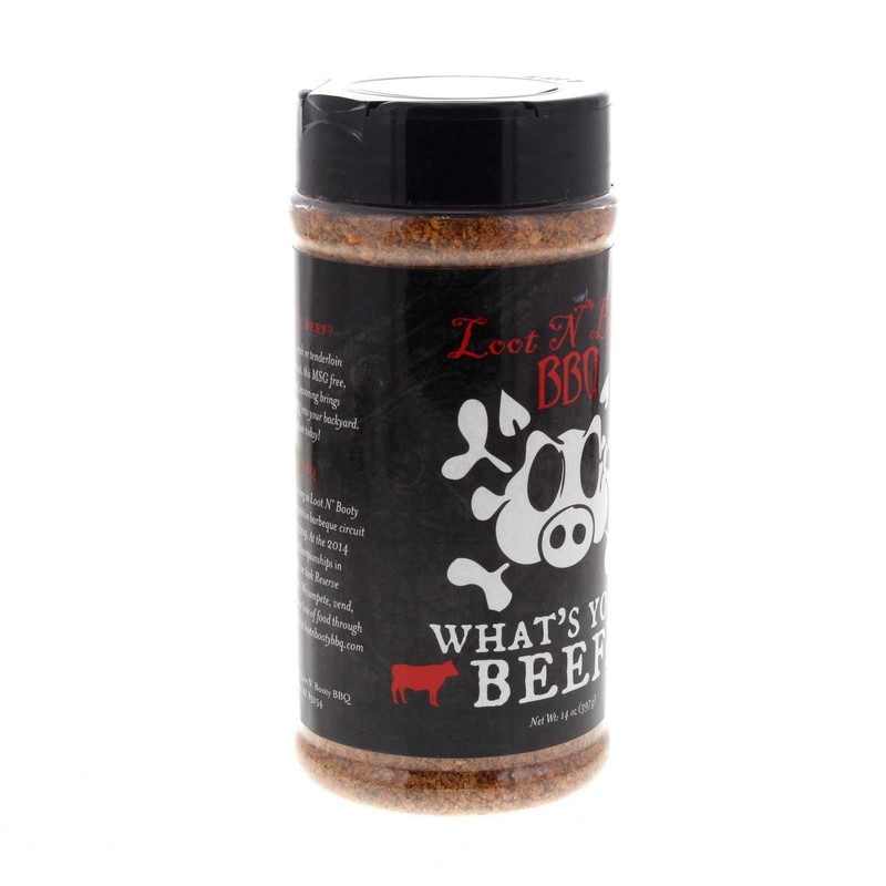Loot N' Booty BBQ What's Your Beef 14 Ounce Shaker